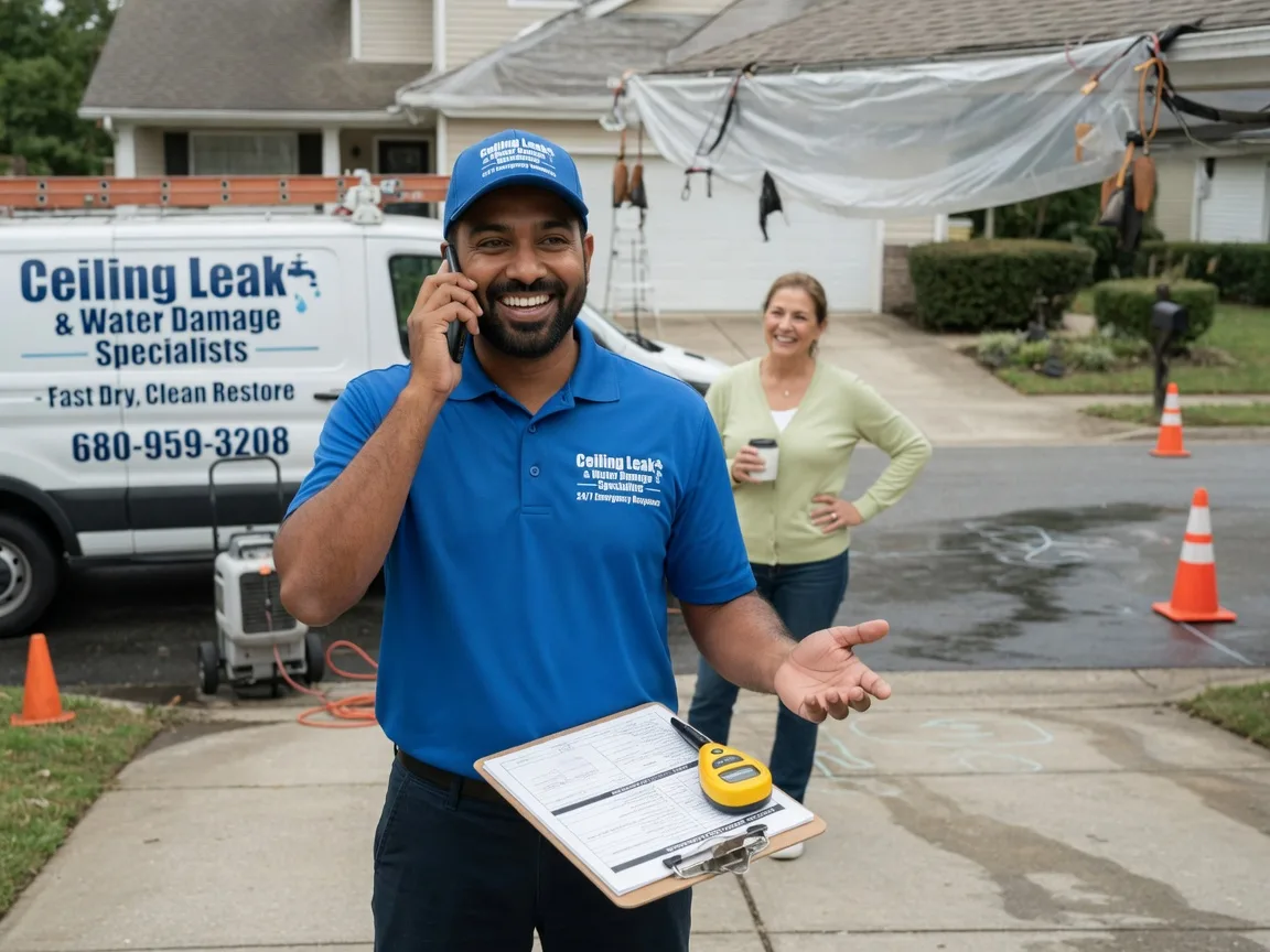 Ceiling Leak Cleanup Inavale, NE FAQs